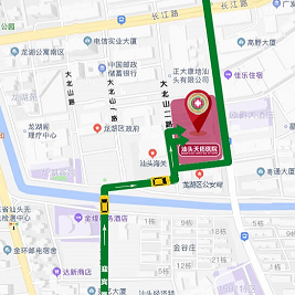 汕头天佑医院 - 来院路线